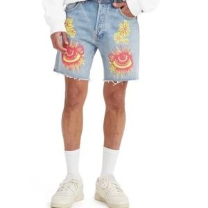 CCO ↓ Levi's Premium 501 '93 Denim Shorts Button Fly Size 34